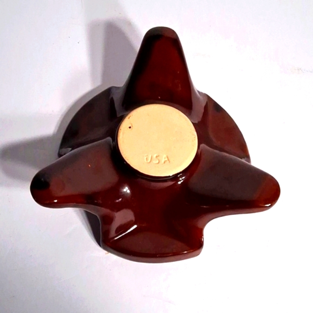 Vintage Marcrest Daisy Dot Food Warmer Stand - Picture 3 of 7